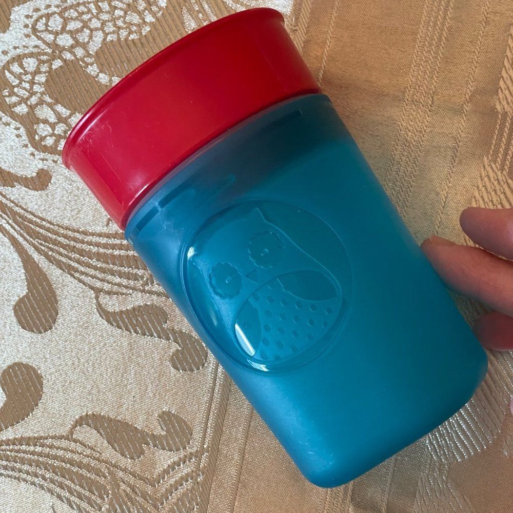 Skip Hop Zoo Turn-and-Learn Training Cup, Otis Owl